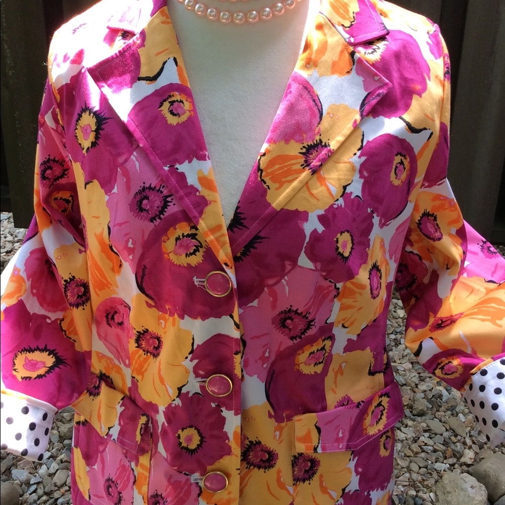 Floral jacket